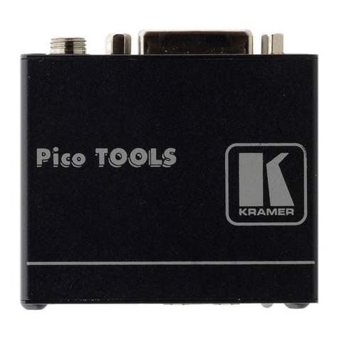 Kramer PT-571HDCP User manual Kramer PT-571HDCP User manual
