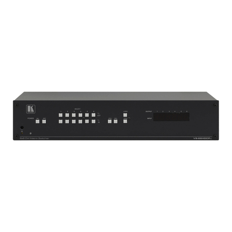Kramer VS-66HDCPxl User manual Kramer VS-66HDCPxl User manual