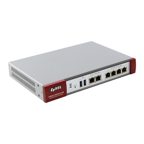 ZyXEL Communications ZyWALL USG100-Plus User manual