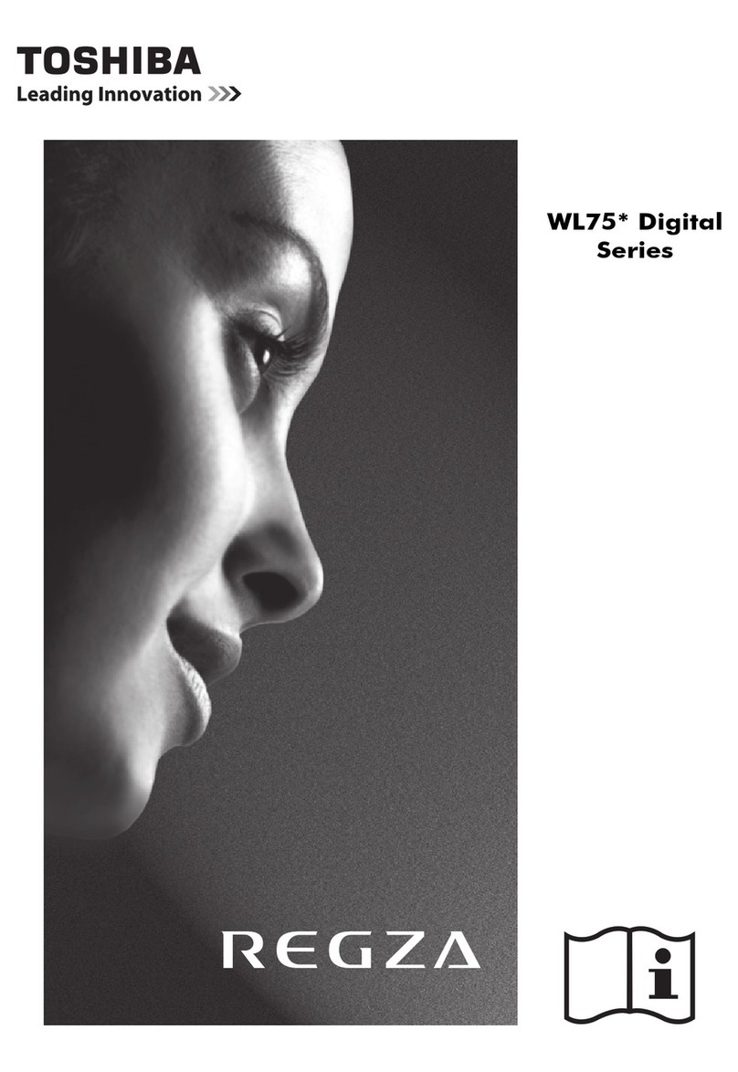 Toshiba Regza WL75 Digital Series User manual