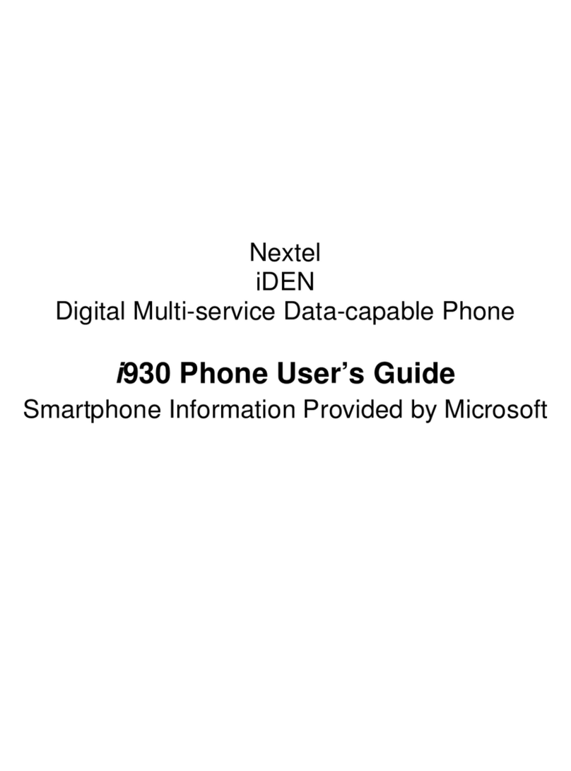 Motorola iDEN i930 User manual