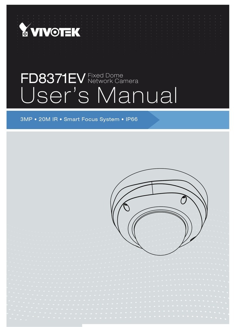 Vivotek FD8371EV User manual Vivotek FD8371EV User manual