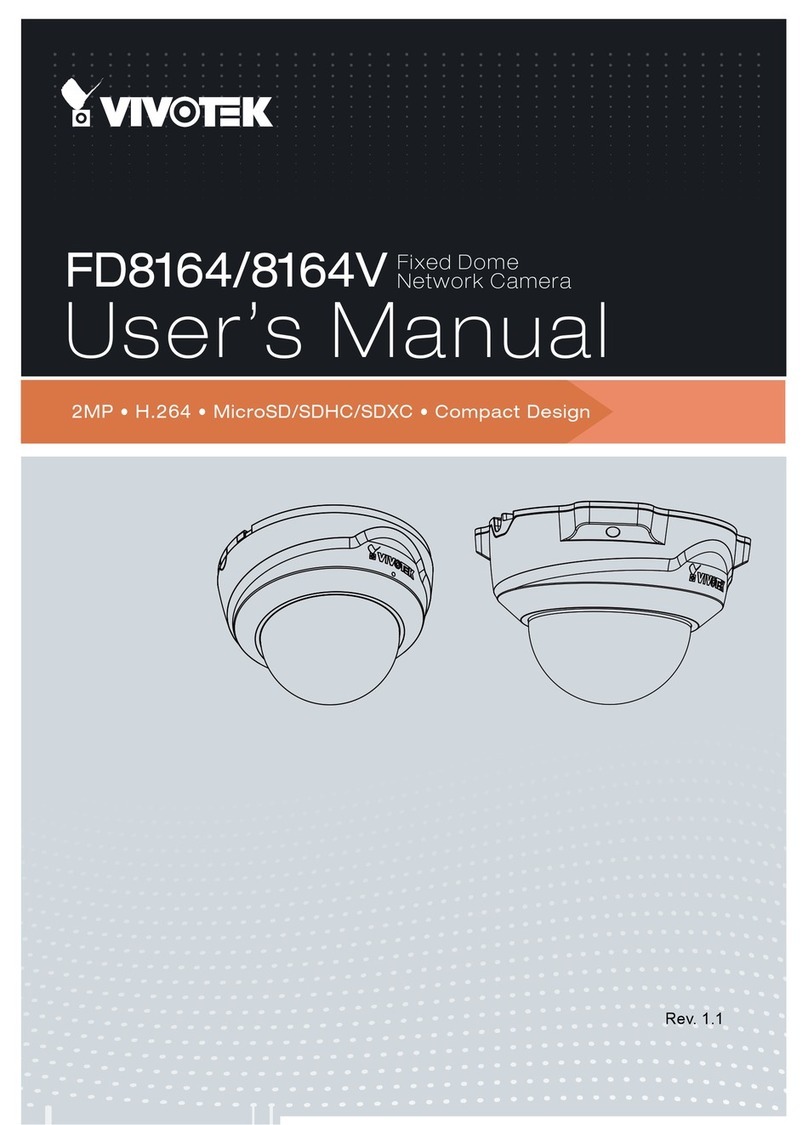 Vivotek FD8164 User manual