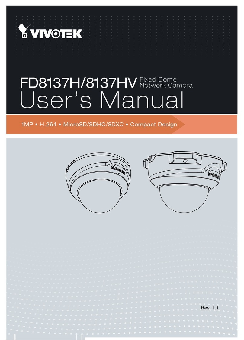 Vivotek FD8137H User manual