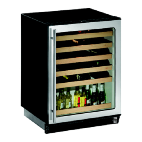 U-Line Wine Captain 1075WC User manual
