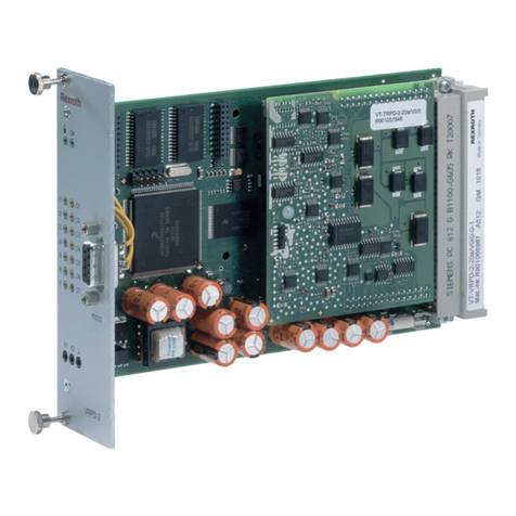 REXROTH Rexroth VT-VRPD-2 User guide