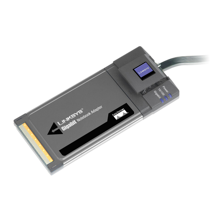 Cisco Linksys PCM1000 User manual