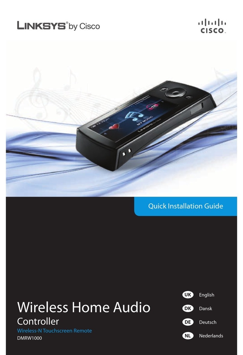 Cisco Linksys DMRW1000 User manual
