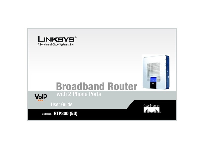 Cisco LinkSys RTP300 user guide