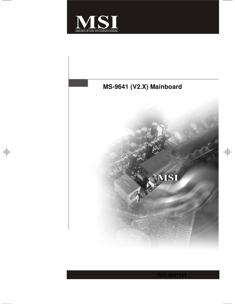 MSI MS-9641 User manual MSI MS-9641 User manual