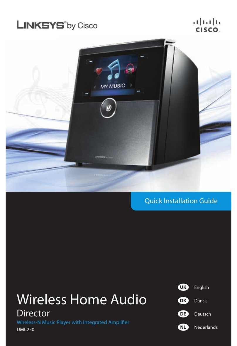Cisco Linksys DMC250 Quick installation guide