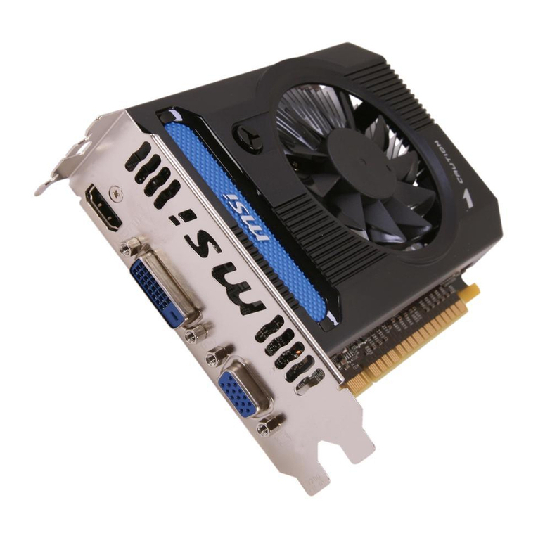 MSI N640GT series User manual