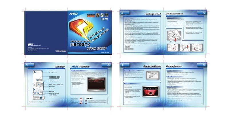 MSI N670GTX PoweR Edition user guide