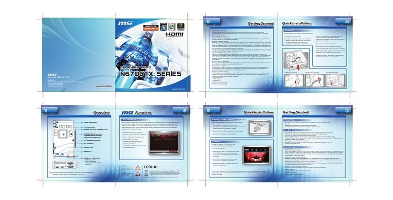 MSI N670GTX series User manual