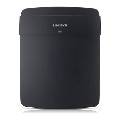 Cisco Linksys E800 user guide