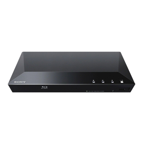 Sony BDP-S2100 User manual