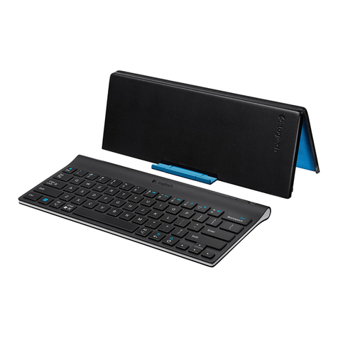 Logitech Tablet Keyboard User manual