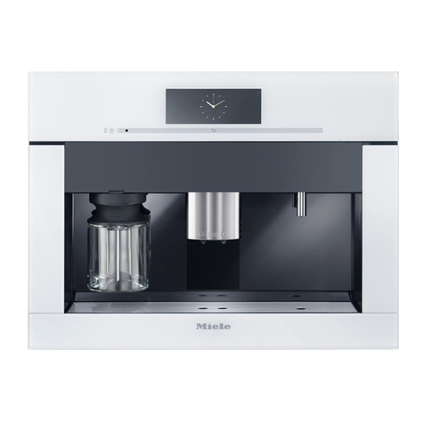 Miele Built-in coffee machine User manual