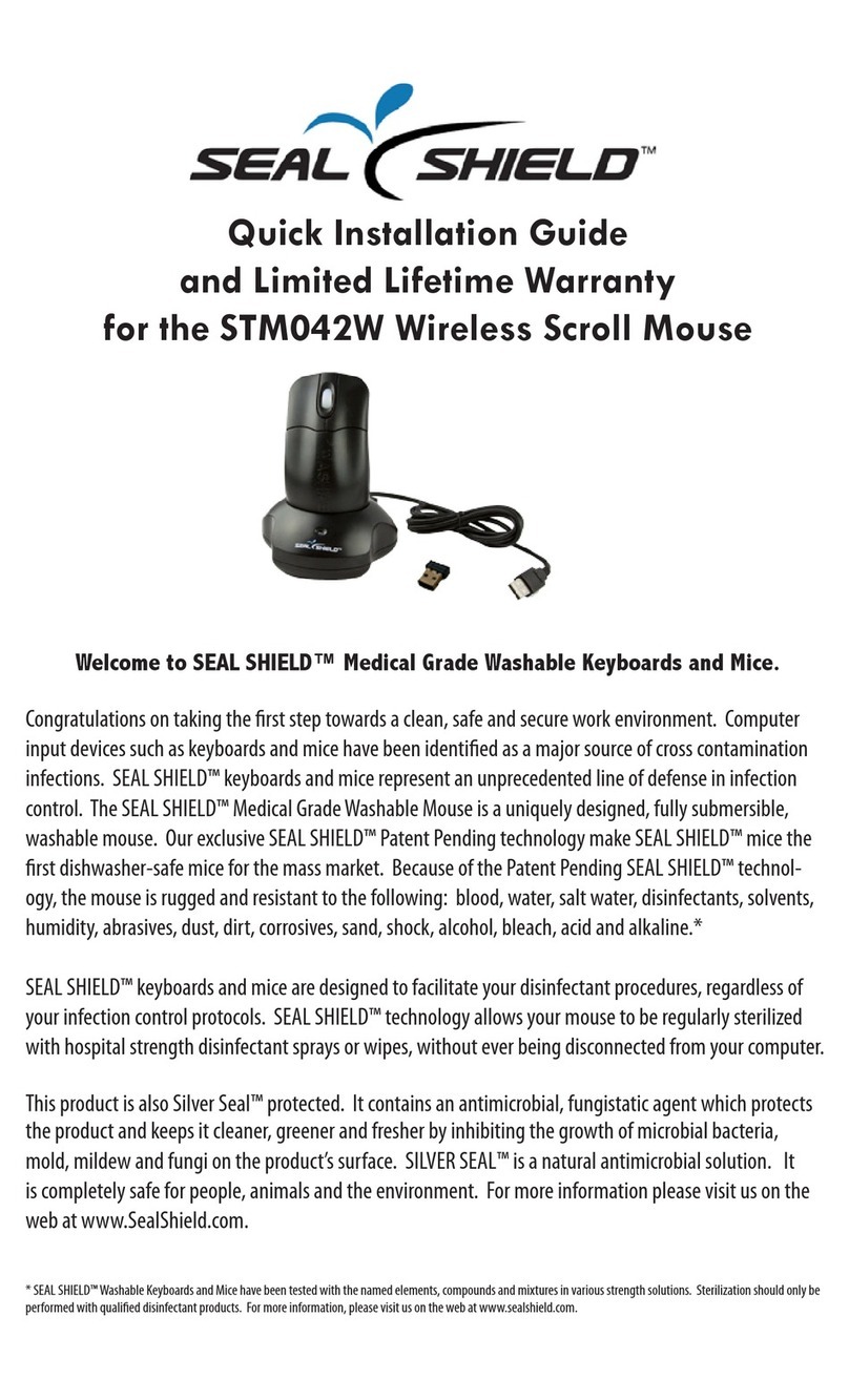 Seal Shield STM042W Quick installation guide