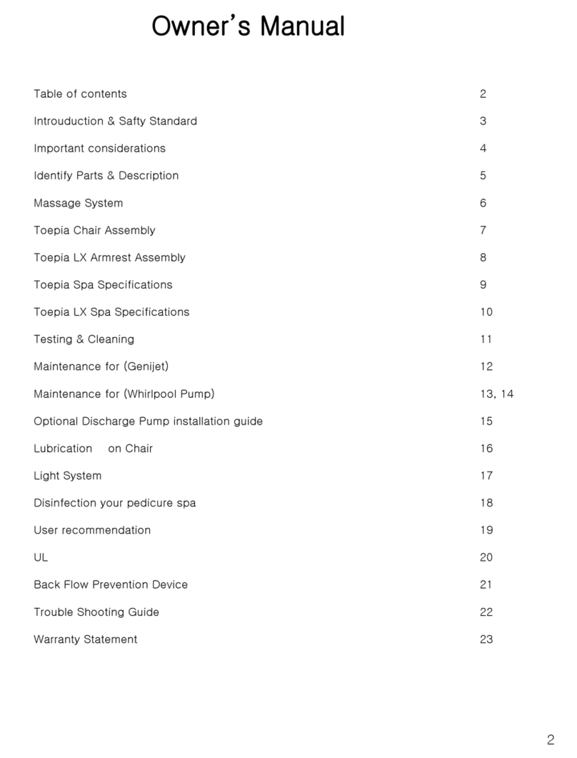 j&a Toepia Series User manual