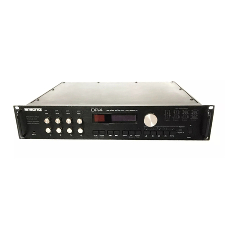 ENSONIQ DP/4+ Reference manual