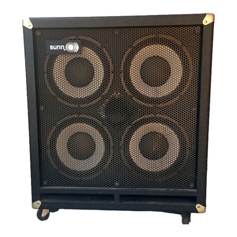 Sunn 410H Specifications