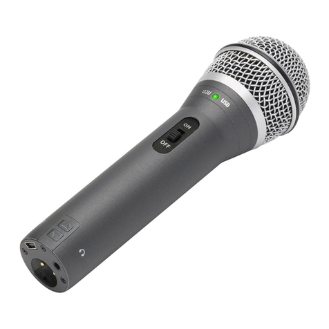 Samson Q2U Recording Pak User manual