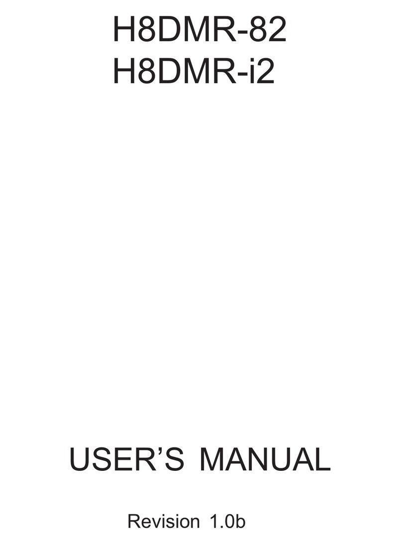 Supero H8DMR-82 User manual