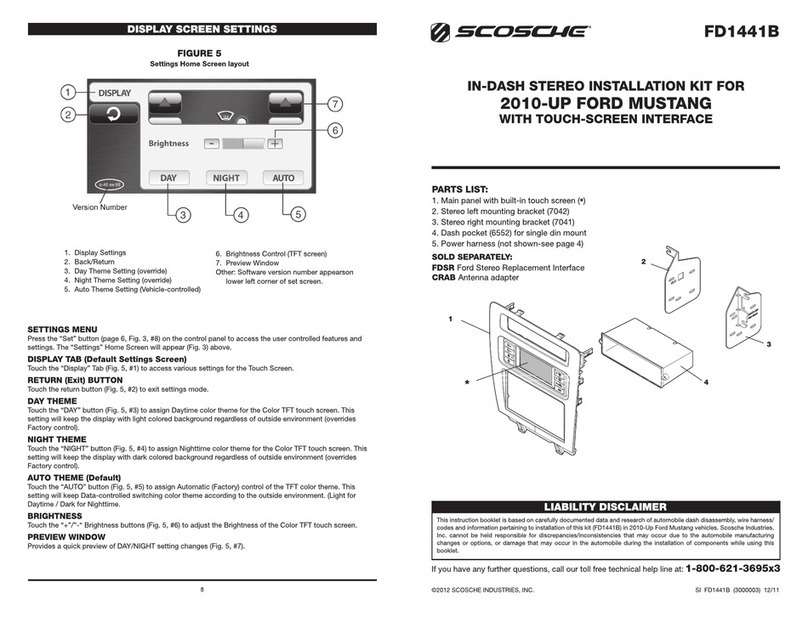 Scosche FD1441B quick guide