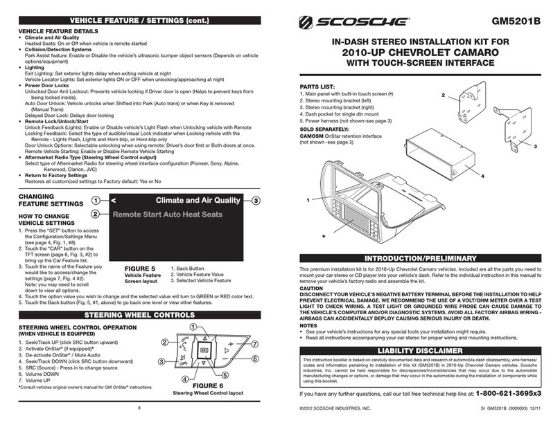 Scosche GM5201B quick guide