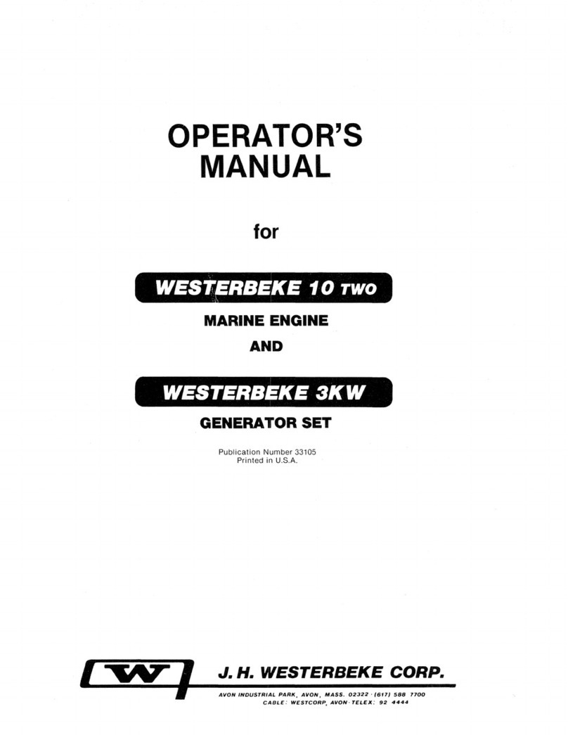 Westerbeke 10TWO User manual