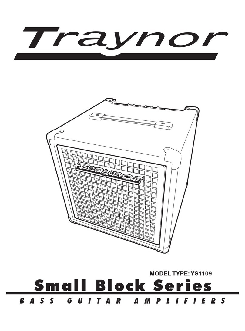 Traynor YS1109 manual&nbsp;