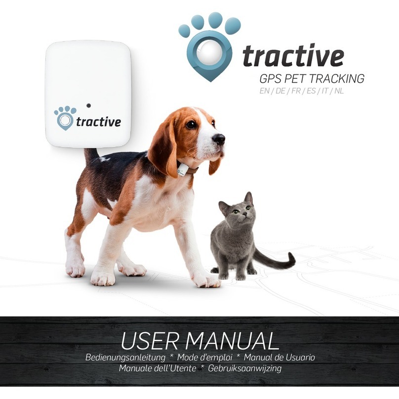 Tractive TRATR1 User manual Tractive TRATR1 User manual