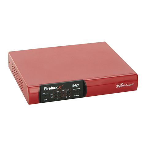 Watchguard Firebox X55E quick start guide