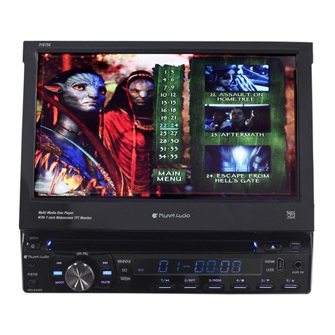 Planet Audio PI9756 User manual