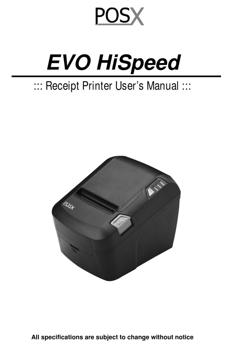 POS-X EVO HiSpeed User manual