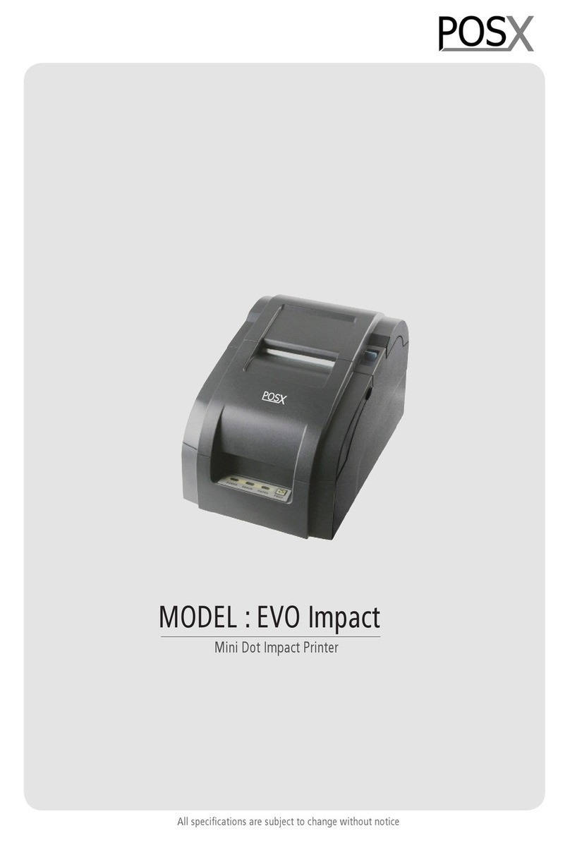 POS-X EVO Impact User manual
