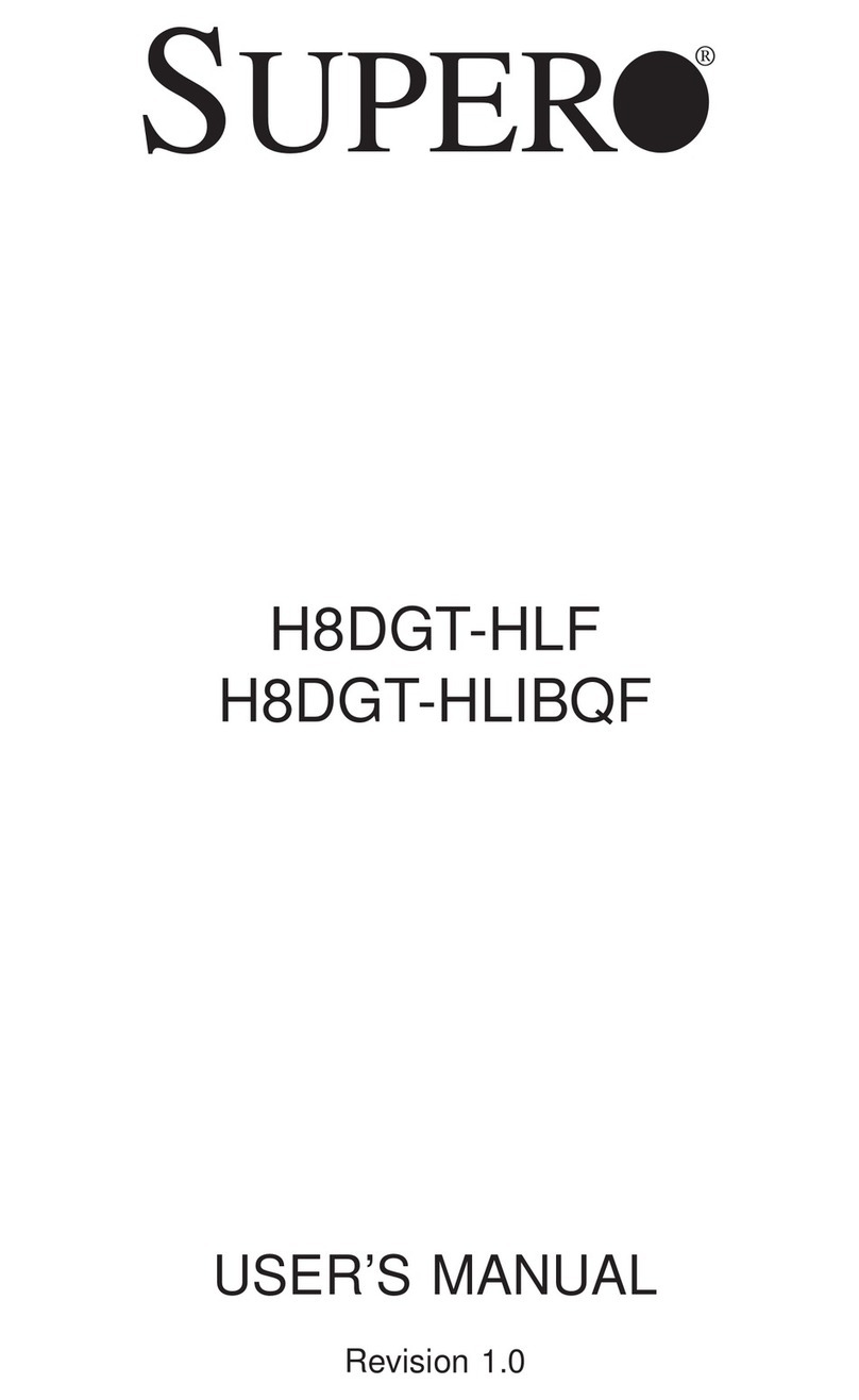 Supermicro H8DGT-HLF User manual