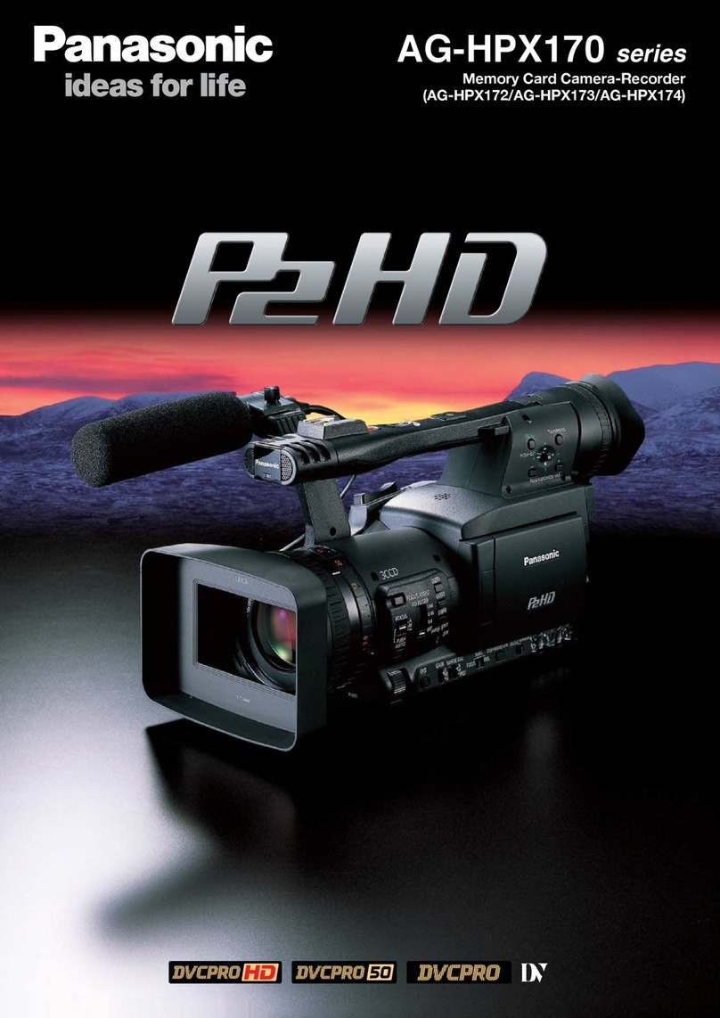 Panasonic P2HD AG-HPX172 Brochure & specs