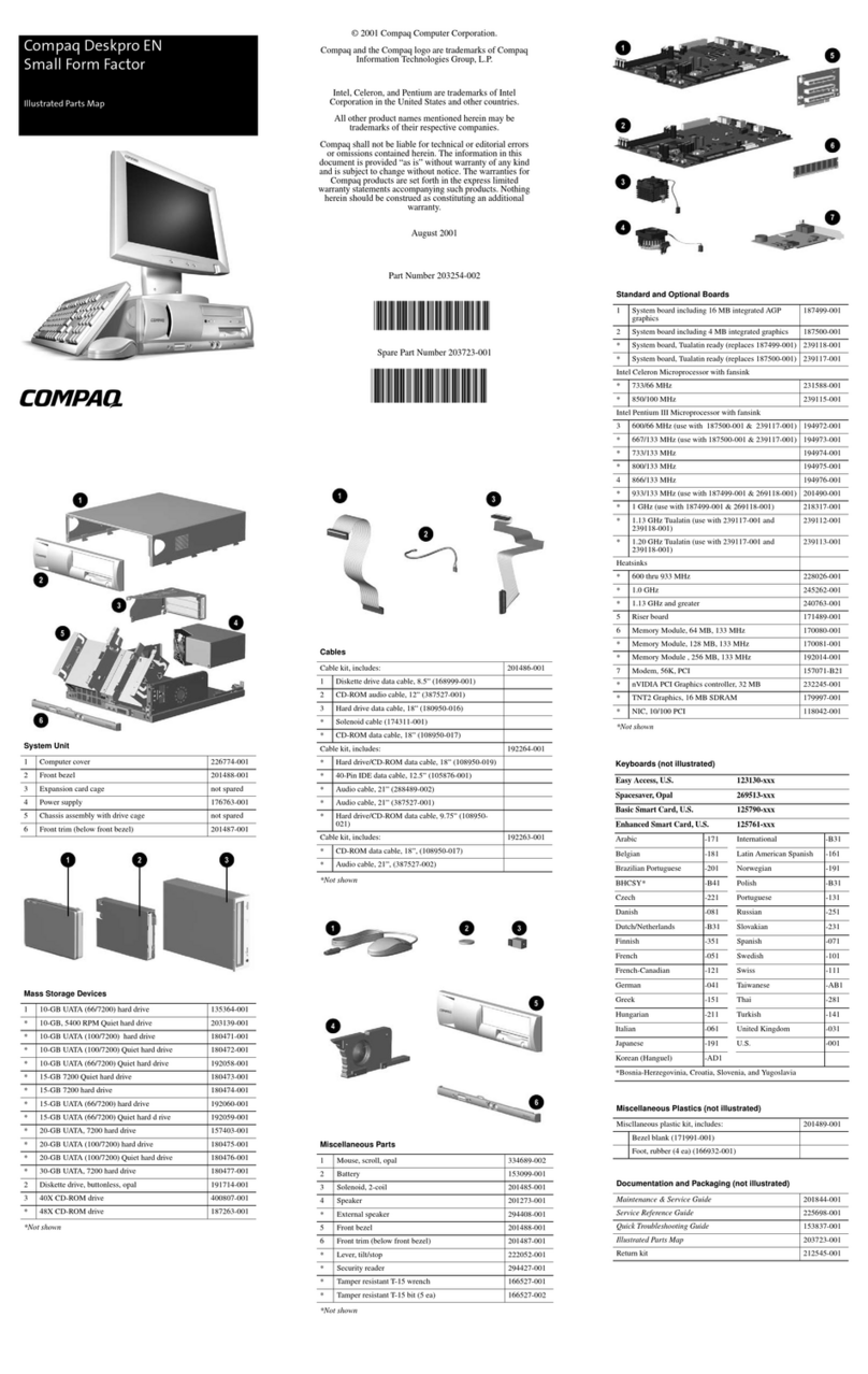 Compaq Deskpro EN Series Manual