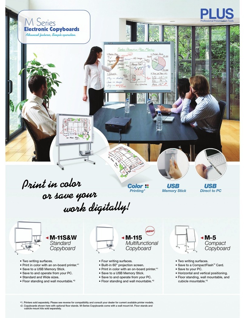 Plus M-11S Brochure & specs