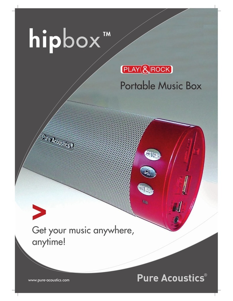 Pure Acoustics Hipbox Brochure & specs