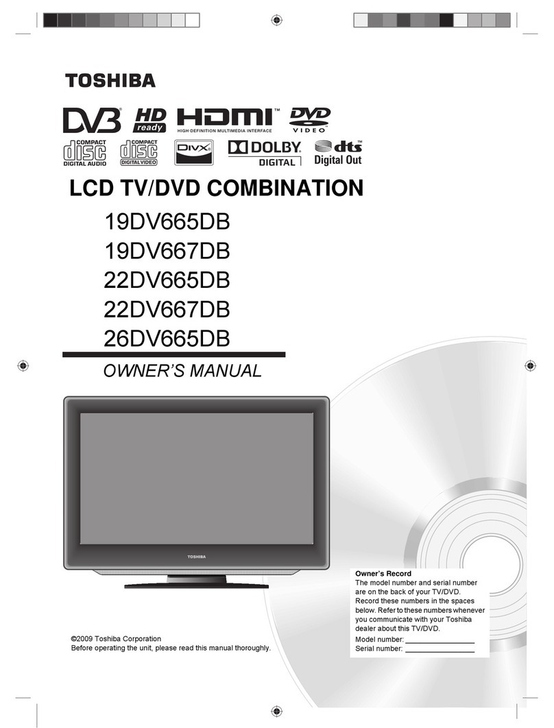 Toshiba 19DV665DB owner's manual