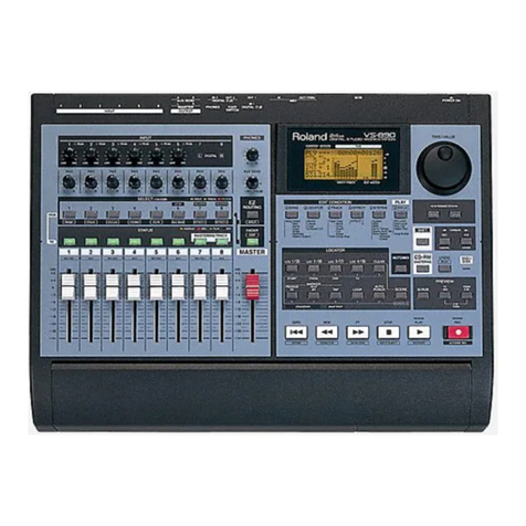 Roland VS-890 User manual