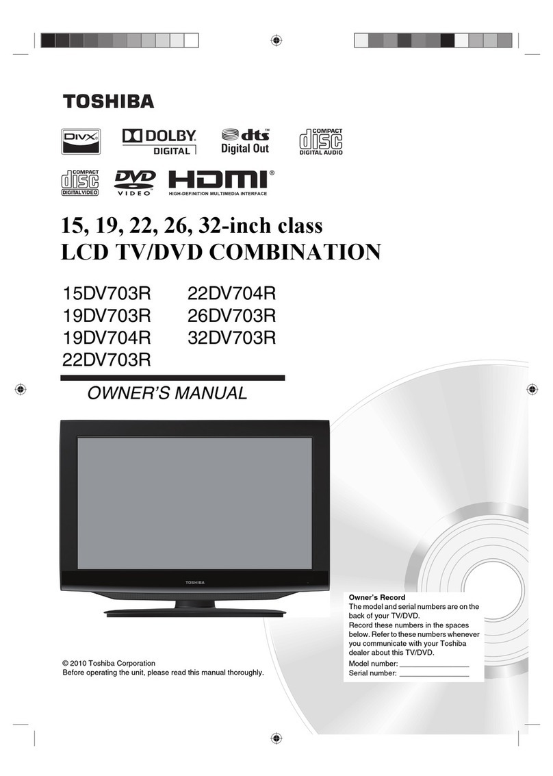 Toshiba 15DV703R User manual
