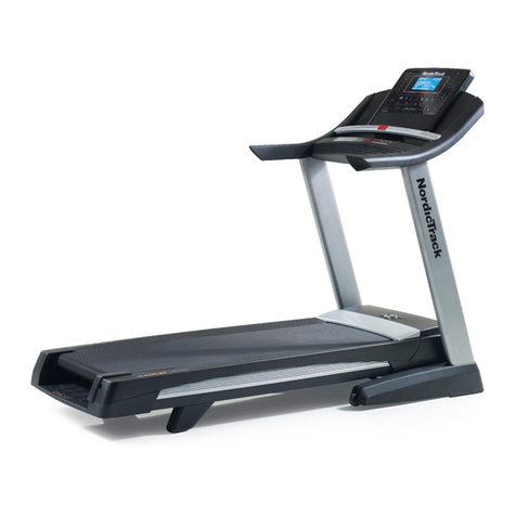 NordicTrack C 1550 Treadmill User manual