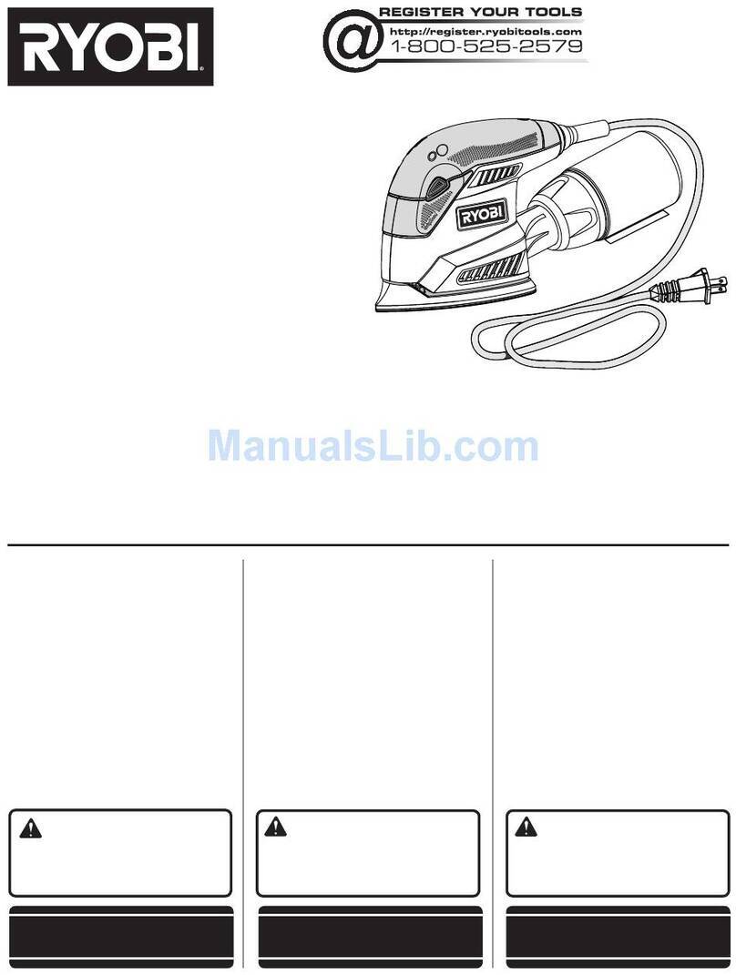 Ryobi CFS1503 Operator's manual