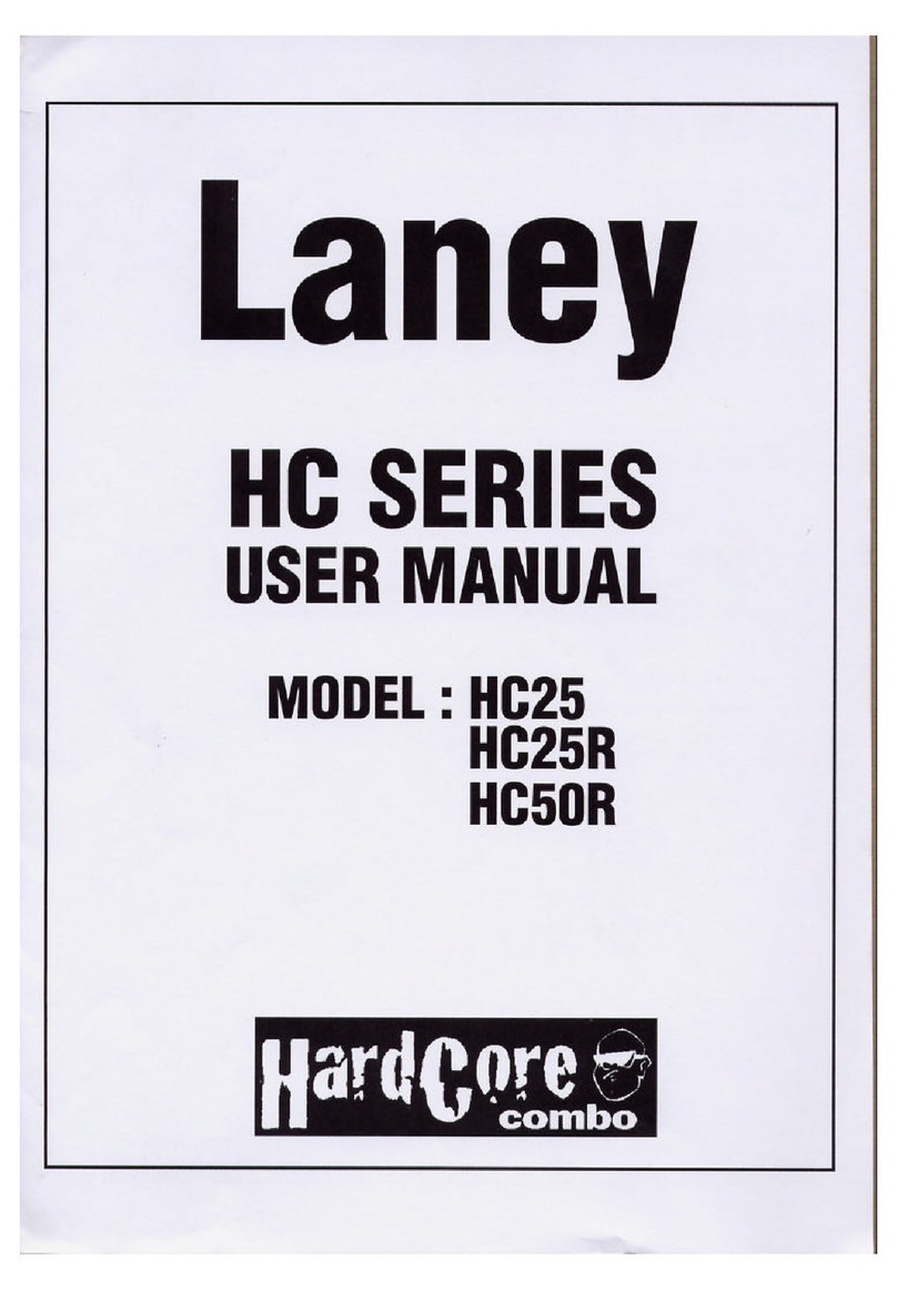 Laney Hardcore Combo HC25 user manual