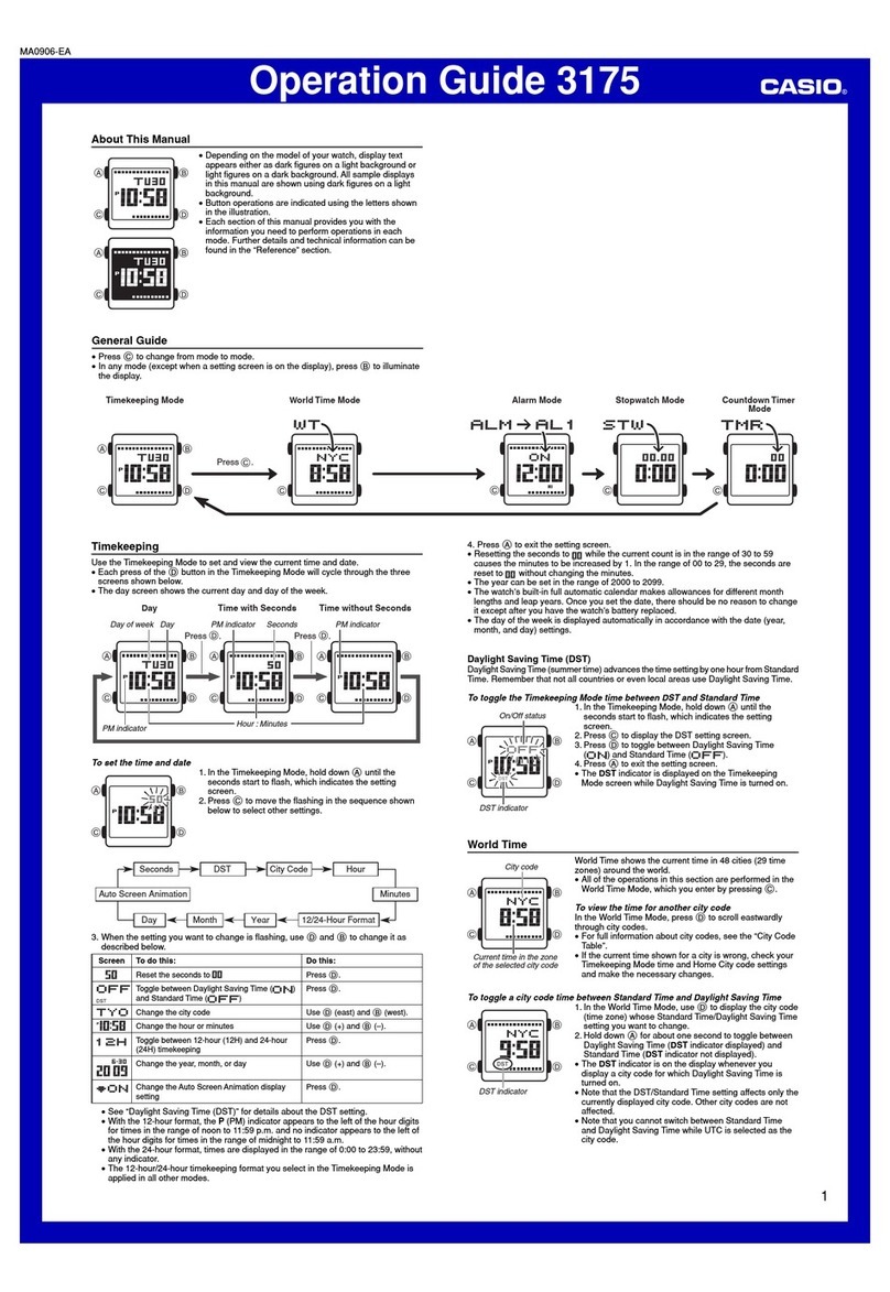 Casio 3175 User manual Casio 3175 User manual