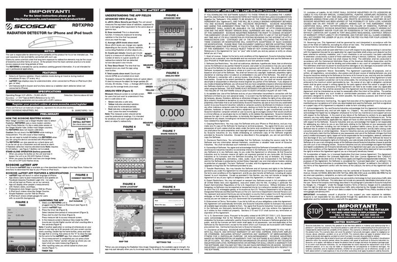 Scosche RDTXPRO user manual
